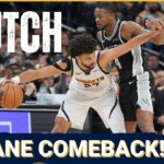 INSANE! Murray + Jokic go NUTS, Denver Nuggets HUGE Comeback vs San Antonio