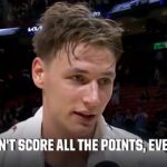 Miami Heat's Pelle Larsson reacts to scoring new career high 🙌 'This was PAYBACK' | NBA on ESPN