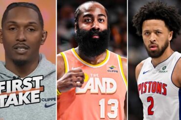FIRST TAKE | Cavs proving to be in class above Pistons - Lou Williams on Harden beat Cade 113-109