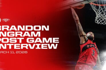 Brandon Ingram | Post Game at Pelicans | March 11, 2026