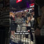 Penta on the drum! #Spurs #NBA #WWE #wrestlemania