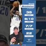 POSTGAME: Khris Middleton drags Mavs to a win as Cooper Flagg struggles to score again