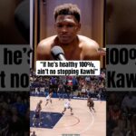 Ant gives Kawhi his flowers 💯