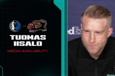 Tuomas Iisalo Press Conference | Grizzlies vs. Mavericks