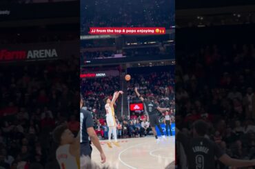 The Johnsons doing their thing #nba #hawks #jalenjohnson