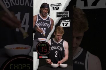 T Mann vs. The Wolf 👀 #games #brooklynnets #challenge