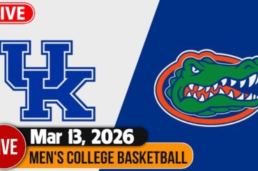 Florida vs Kentucky Live HD March/13/2026 | Men's College Basketball | NCAAM Today