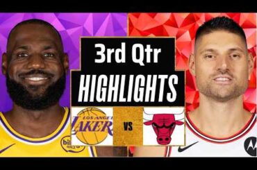 Los Angeles Lakers vs Chicago Bulls Full Game Highlights 3rd Qtr | Mar 12 | 2026 NBA Highlights