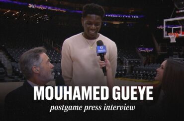 Hawks vs Nets Post Game Interview: Mouhamed Gueye