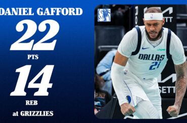 Daniel Gafford (22 PTS 14 REB) at Memphis Grizzlies | March 12, 2026