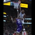 NBA Top Plays (pt 4): Anthony Edwards Poster Dunk vs Jazz #nba #timberwolves #topplays