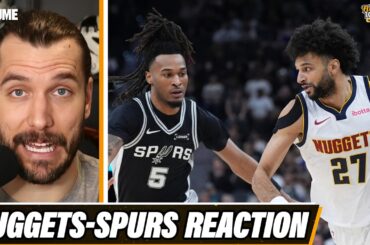 Jamal Murray & Nikola Jokic CLUTCH in Nuggets win vs. Spurs without Victor Wembanyama | NBA Reaction