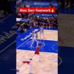 Alex Sarr FOOTWORK on Display for Washington Wizards