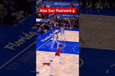 Alex Sarr FOOTWORK on Display for Washington Wizards