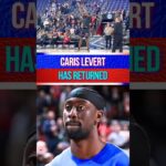 Caris LeVert Makes His Return vs Memphis Tonight #nba #nbateam #sports
