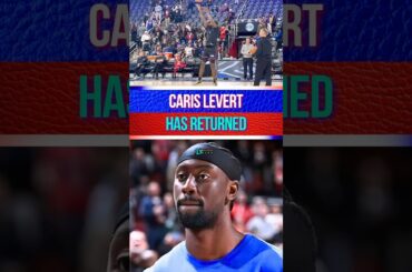 Caris LeVert Makes His Return vs Memphis Tonight #nba #nbateam #sports
