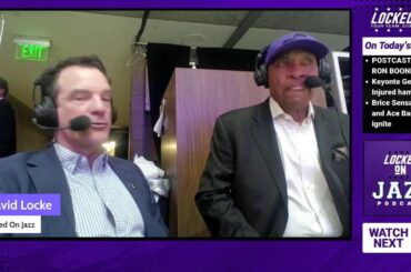 POSTCAST - Keyonte George INJURED.  Brice Sensabaugh and Ace Bailey FIRE UP Utah Jazz  Offense