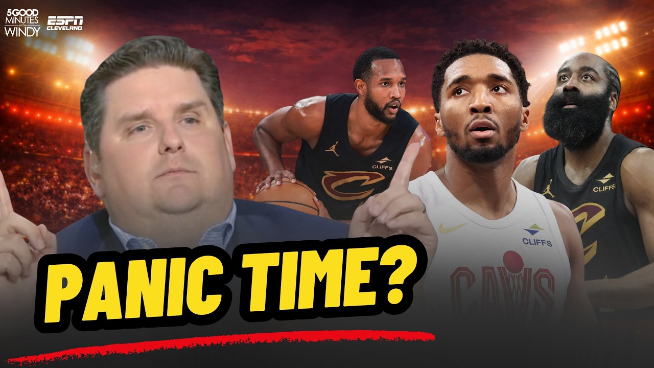 CAVS PANIC LEVEL - HARDEN AND MITCHELL PAIRING ENOUGH? - 5 Good Minutes With Windy