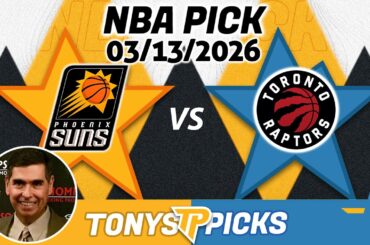 Phoenix Suns vs Toronto Raptors Pick 3/13/26 NBA Pick Prediction