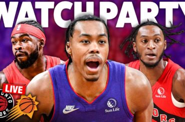 Raptors vs Suns LIVE Watch Along | Toronto NEEDS To Get Back On Track