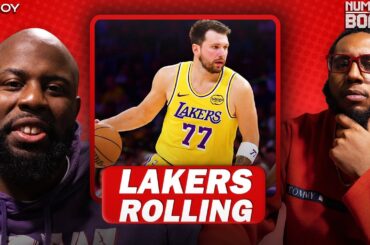 Los Angeles Lakers, Luka Doncic finding groove in recent games | Numbers on the Board | NBA on NBC