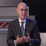 NBA Commissioner Adam Silver & Brooke Olzendam | Portland Trail Blazers | March 13, 2026