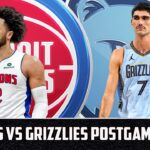 Detroit Pistons vs Memphis Grizzlies Postgame Show | Pistons Talk Podcast