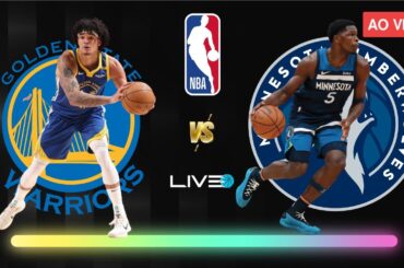 GOLDEN STATE WARRIORS x MINNESOTA TIMBERWOLVES - NBA AO VIVO l Gui Santos vs Anthony Edwards