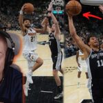 Close Ending! Reacting to Spurs vs Nuggets!