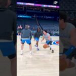 Pregame lab work 🧪 #okcthunder