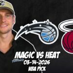 Orlando Magic vs Miami Heat 3/14/26 NBA Free Picks & Prediction | NBA Betting Tips