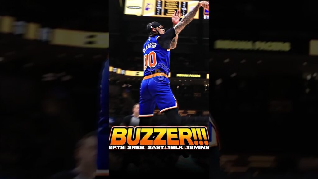 JORDAN CLARKSON’S🇵🇭 INSTANT OFFENSE⚡Knicks vs Pacers‼️ #JordanClarkson #NewYorkKnicks #NBA NBAShorts