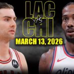 Los Angeles Clippers vs Chicago Bulls Full Game Highlights – March 13, 2026 | NBA Season