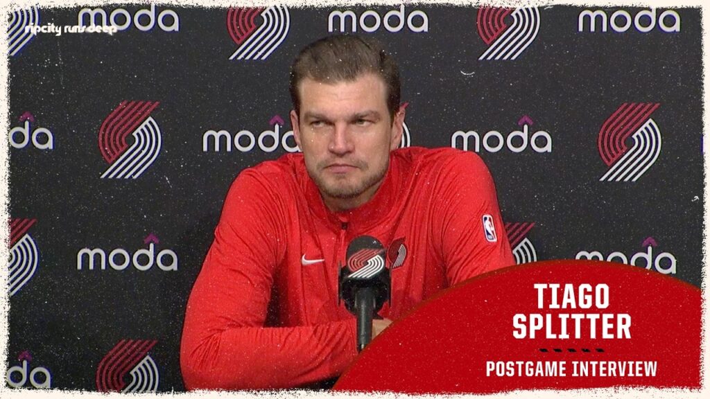 Tiago Splitter Talks About Tonight’s Win vs Utah Jazz | Portland Trail Blazers | March 13, 2026