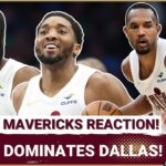 REACTION: Cleveland Cavaliers DOMINATE Mavericks | Evan Mobley TAKES OVER! | Harden & Mitchell Star!