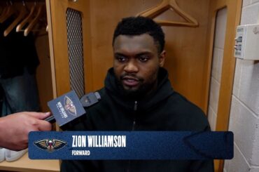 Zion Williamson | Pelicans-Rockets Postgame Interview 3/13/2026