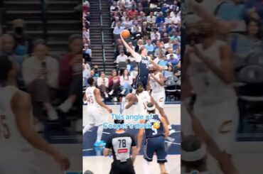 He’s soarin’, flyin’ ✈️ #dallasmavericks #cooperflagg #dunk #nba