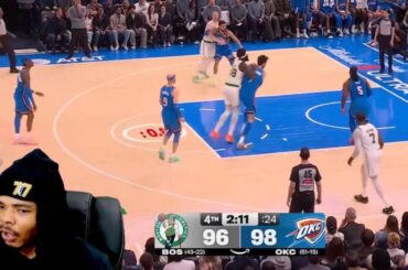 SHAI MADE HISTORY!! Celtics vs Thunder NBA Highlights March 12, 2026 (reaction)