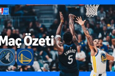 Minnesota Timberwolves - Golden State Warriors | Maç Özeti | NBA | Prime Video Türkiye