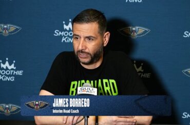 James Borrego | Pelicans-Rockets Postgame Interview 3/13/2026