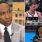 FIRST TAKE | Stephen A. IMPRESSED by Jokic triple-double, Murray 39 Pts lead Nuggets win over Spurs