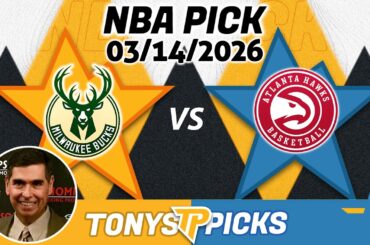 Milwaukee Bucks vs. Atlanta Hawks Pick 3/14/26 NBA Pick Prediction