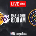 NBA LIVE! Los Angeles Lakers vs Denver Nuggets | March 14, 2026 | NBA Today NBA 2K26 Gameplay
