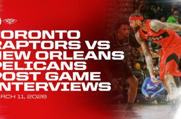 Toronto Raptors Full Media Availability | Post Game at Pelicans | March 11, 2026
