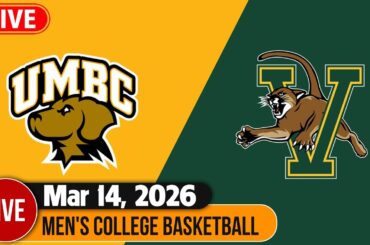 Vermont vs UMBC LIVE 03/14/2026 | Men's College Basketball | NCAAM Today