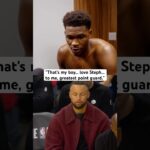 Some love and some trash talk as an early birthday present to Steph last night! | @timberwolves/YT