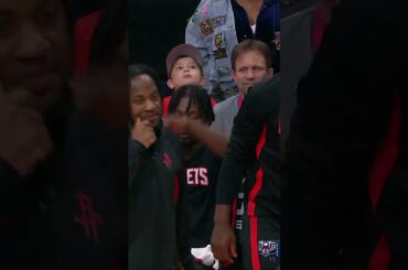 1, 2, 𝟯 REED SHEPPARD THREES IN A ROW 😱 #rockets