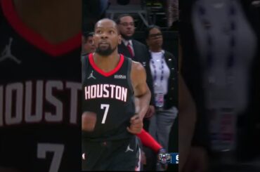 dimes, dunks and more for another KD 30-piece night 🔥 #rockets