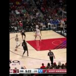 Scoot Henderson was DOING IT ALL for the Trail Blazers 🔥 28 PTS, 3 REB & 6 AST