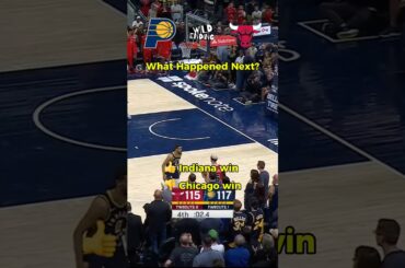 CLUTCH TIME 💥 Chicago or Indiana - Guess the Ending! #nba #nbashorts #whathappenednext #guessinggame